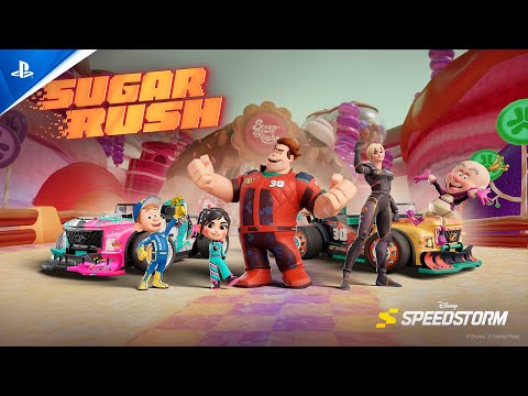 Disney Speedstorm – “Sugar Rush” Season 7 Trailer | PS5 & PS4 Games
