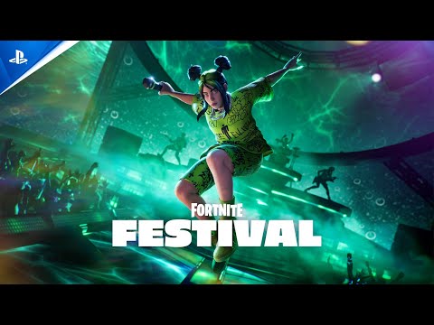 Fortnite Festival – Season 3 Billie Eilish Cinematic Trailer | PS5 & PS4 Games