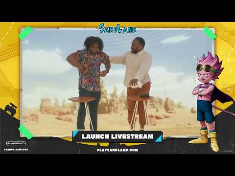 SAND LAND – Countdown to Launch Livestream! (Games & Giveaways)