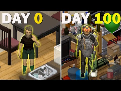 100 Day Nomad Adventure – Project Zomboid Movie