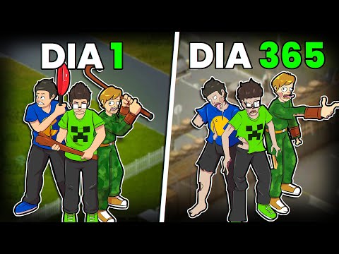 3 AMIGOS no APOCALIPSE ZUMBI REALISTA‼️ – Project Zomboid