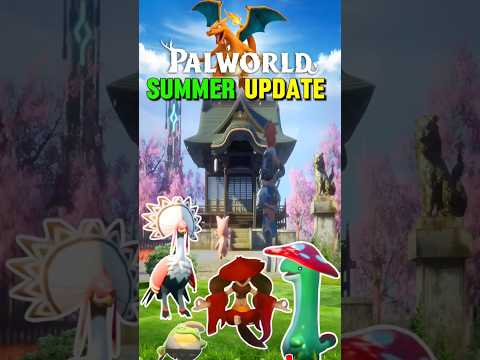 🔥Palworld Game New Summer🏝️Update | #ArvenoZ #palworld #shortvideo @TechnoGamerzOfficial