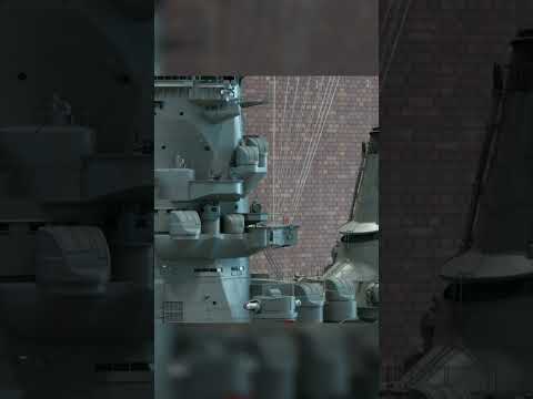 This is how the largest battleship ever guided it’s shots!