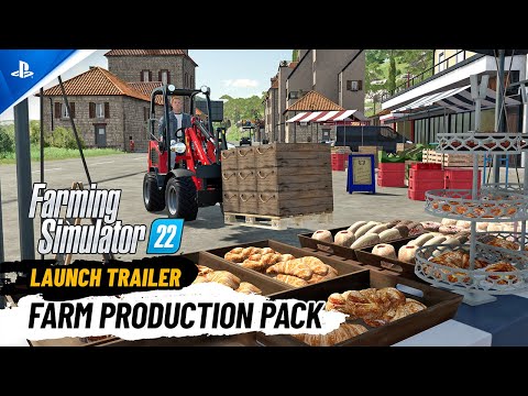 Farming Simulator 22: Farm Production Pack – Launch Trailer | PS5 & PS4 Games