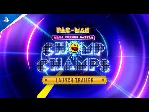 Pac-Man Mega Tunnel Battle: Chomp Champs – Launch Trailer | PS5 & PS4 Games