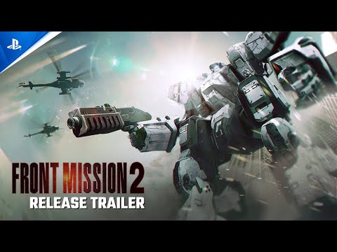Front Mission 2: Remake – Release Trailer | PS5 & PS4 Games