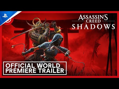 Assassin’s Creed Shadows – Cinematic World Premiere Trailer | PS5 Games