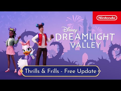 Disney Dreamlight Valley – Thrills & Frills Update Trailer – Nintendo Switch