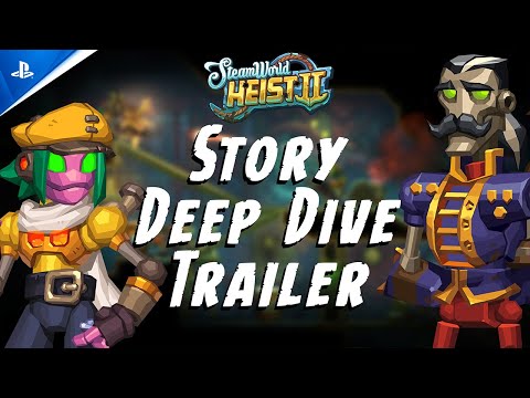 SteamWorld Heist II – Story Deep Dive Trailer | PS5 & PS4 Games