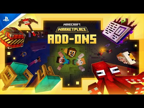 Minecraft – Marketplace Add-ons Launch Trailer | PS4 & PSVR Games