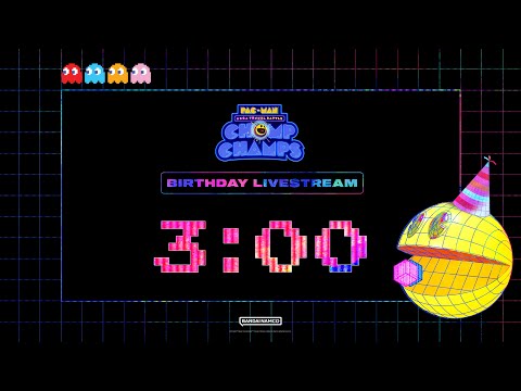 PAC-MAN Birthday Stream (Games & Giveaways)