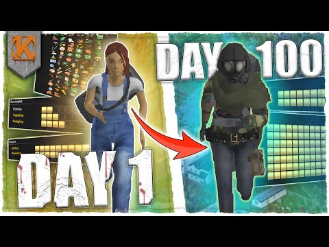 I Survived 100 Days as the STRONGEST Character in Project Zomboid