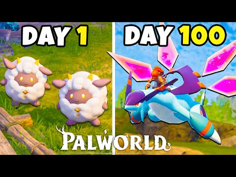 I Survived 100 Days In PALWORLD In HINDI