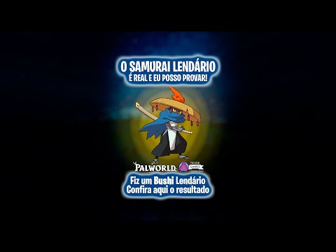 O SAMURAI LENDÁRIO existe no Palworld e ele é MUITO FORTE! Bushi Lendário Perfeito #shorts #palworld