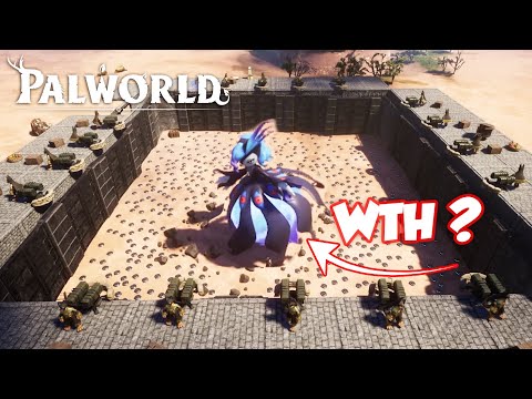 Palworld BELLANOIR RAID BOSS: Mounted Missile Launcher Edition | Palbuilds