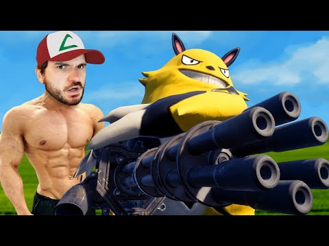 POKÉMON MAS AGORA ELES USAM ESPINGARDA! – Palworld