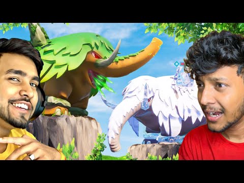 TECHNO GAMERZ POKEMONS Vs MY POKEMONS!😱 PalWorld | @TechnoGamerzOfficial | #25