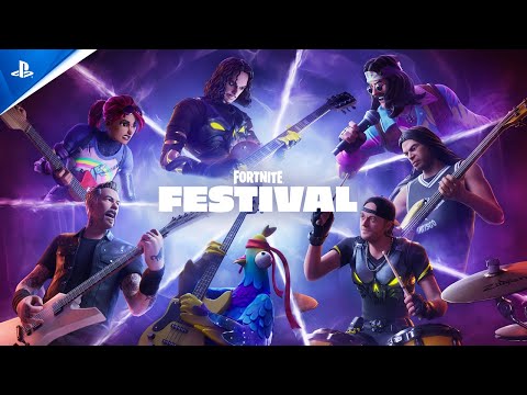 Fortnite Festival – Battle Stage Launch Trailer (feat. Metallica) | PS5 & PS4 Games