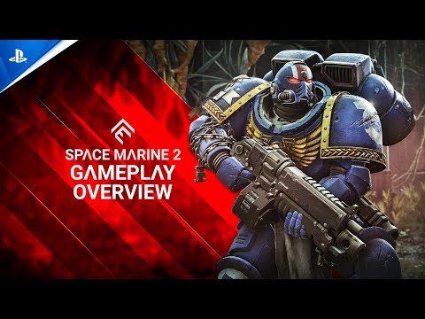 Warhammer 40,000: Space Marine 2 – Gameplay Overview Trailer | PS5 Games