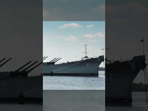 This was USS New Jersey’s first mission!