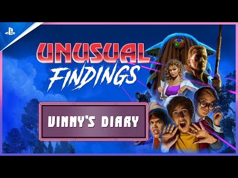 Unusual Findings – ‘Vinny’s Diary’ Update Trailer | PS5 & PS4 Games