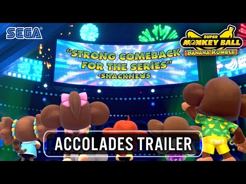 Super Monkey Ball Banana Rumble – Accolades Trailer