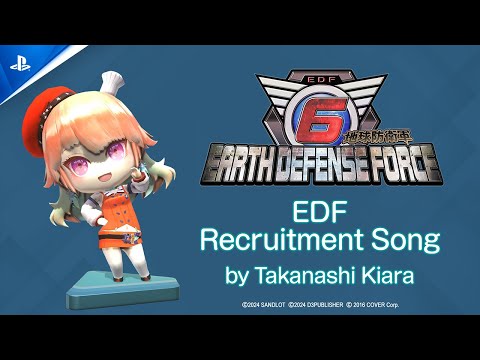 Earth Defense Force 6 – Recruitment Song (by Takanashi Kiara) | PS5 & PS4 Games