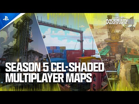 Call of Duty: Modern Warfare III & Warzone – New Season 5 Cel-Shaded Maps | PS5 & PS4 Games