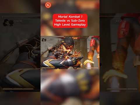Mortal Kombat 1 – Takeda vs Sub Zero High Level Gameplay