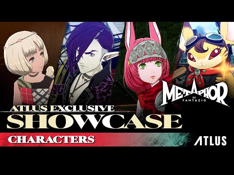 Metaphor: ReFantazio “ATLUS Exclusive” Showcase – Characters Livestream