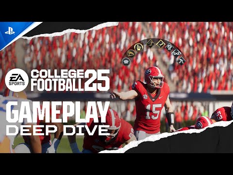College Football 25 – Gameplay Deep Dive Trailer | PS5 Games