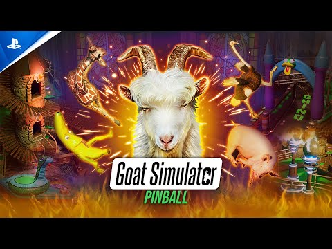 Pinball FX – Goat Simulator Pinball Announcement Trailer | PS5 & PS4 Games