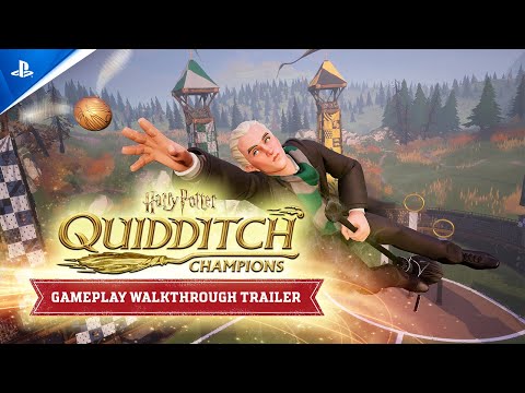 Harry Potter: Quidditch Champions – Gameplay Walkthrough Launch Trailer | PS5 & PS4 Games