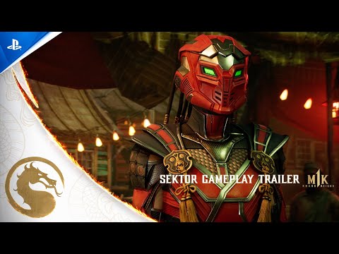 Mortal Kombat 1: Khaos Reigns – Official Sektor Gameplay Trailer | PS5 Games