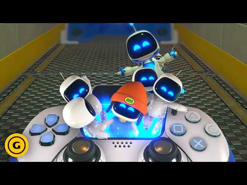 Astro Bot Construction Derby Gameplay