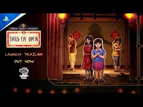 Paper Ghost Stories: Third Eye Open – Launch Trailer | PS5 Games