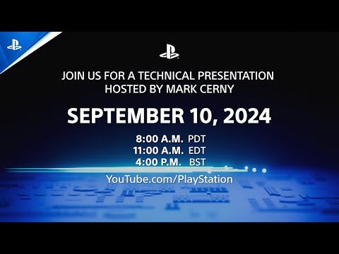 PS5 Technical Presentation hosted by Mark Cerny