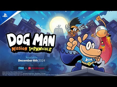 Dog Man: Mission Impawsible – Release Date Trailer | PS5 & PS4 Games