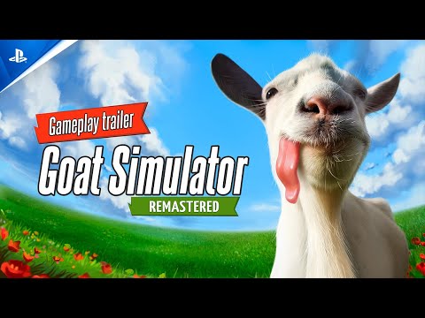 Goat Simulator Remastered – Gameplay Trailer | PS5 Games