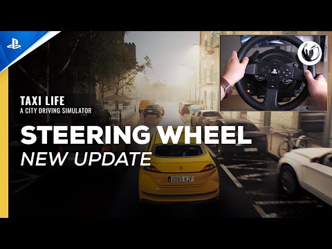 Taxi Life: A City Driving Simulator – Steering Wheel Update | PS5 Games