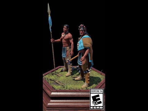 Get resources, get Combat Strength with the Shawnee’s 𝐊𝐢𝐬𝐩𝐨𝐤𝐨 𝐍𝐞𝐧𝐚’𝐭𝐨 unit! #Civ7
