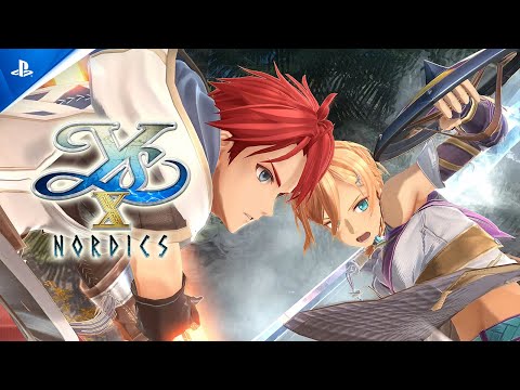 Ys X: Nordics – Launch Trailer | PS5 & PS4 Games