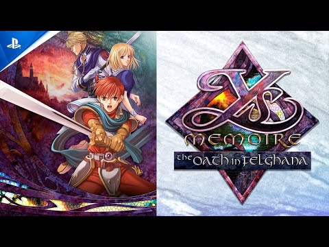 Ys Memoire: The Oath in Felghana – Release Date Trailer | PS5 & PS4 Games