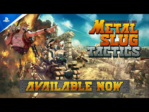 Metal Slug Tactics – Launch Trailer | PS5 & PS4 Games