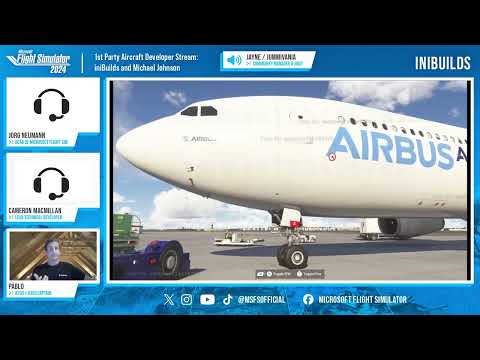 1st Party Aircraft Developer Stream – Mike Johnson, iniBuilds