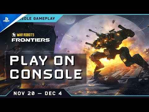War Robots: Frontiers – Playtest Trailer | PS5 Games