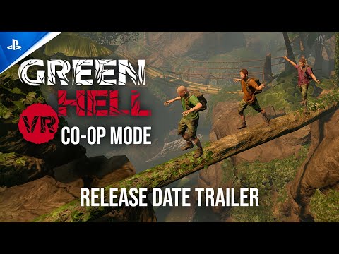 Green Hell VR – Co-Op Mode – Release Date Trailer | PS VR2 Games