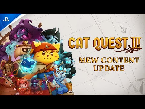Cat Quest III – Mew Content Update Trailer | PS5 & PS4 Games