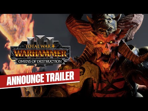 Total War: WARHAMMER III – Omens of Destruction | Announce Trailer