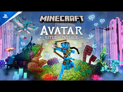 Minecraft – Avatar: Rites of Passage DLC Trailer | PS5 & PS4 Games